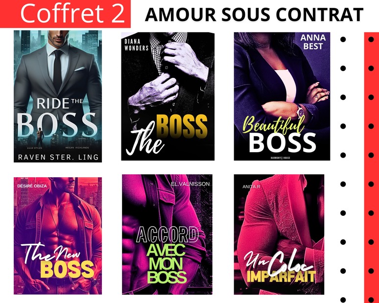 Couverture du livre Coffret 2 : Amour sous contrat